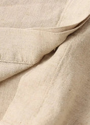 Ensemble kimono coton beige traditionnel | Wabi