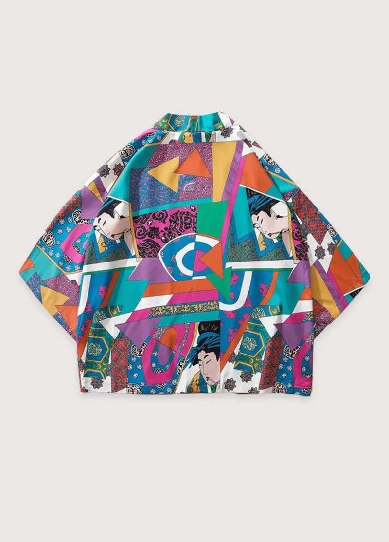 Cardigan kimono homme Tokyo - Moderne et élégant-Kimikono