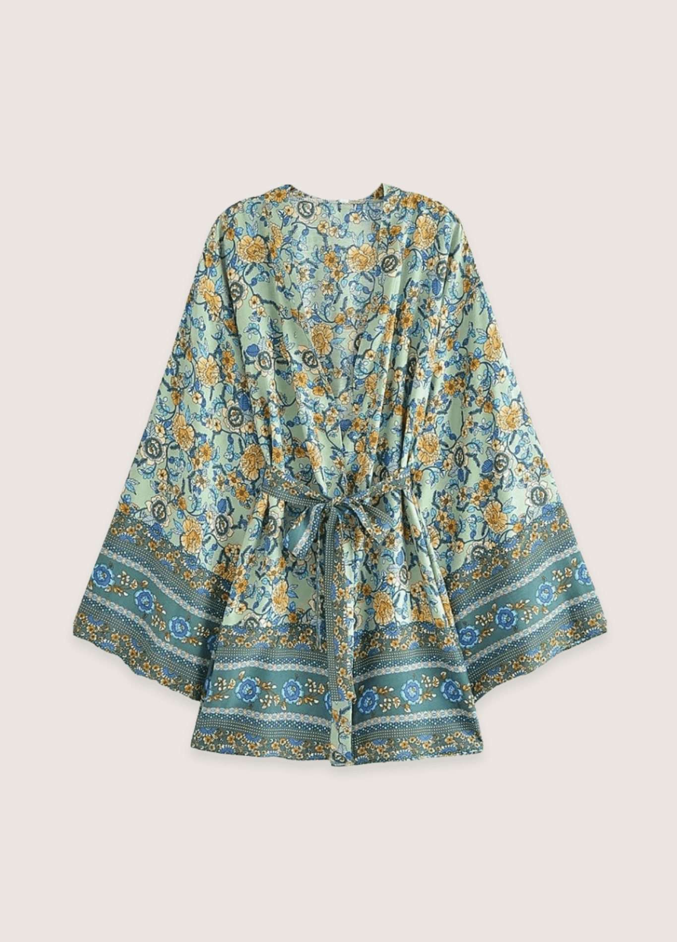 Kimono court plage femme été | Hisui