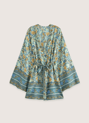 Kimono court plage femme été | Hisui