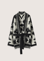 Gilet kimono femme en cachemire | Kuroyami