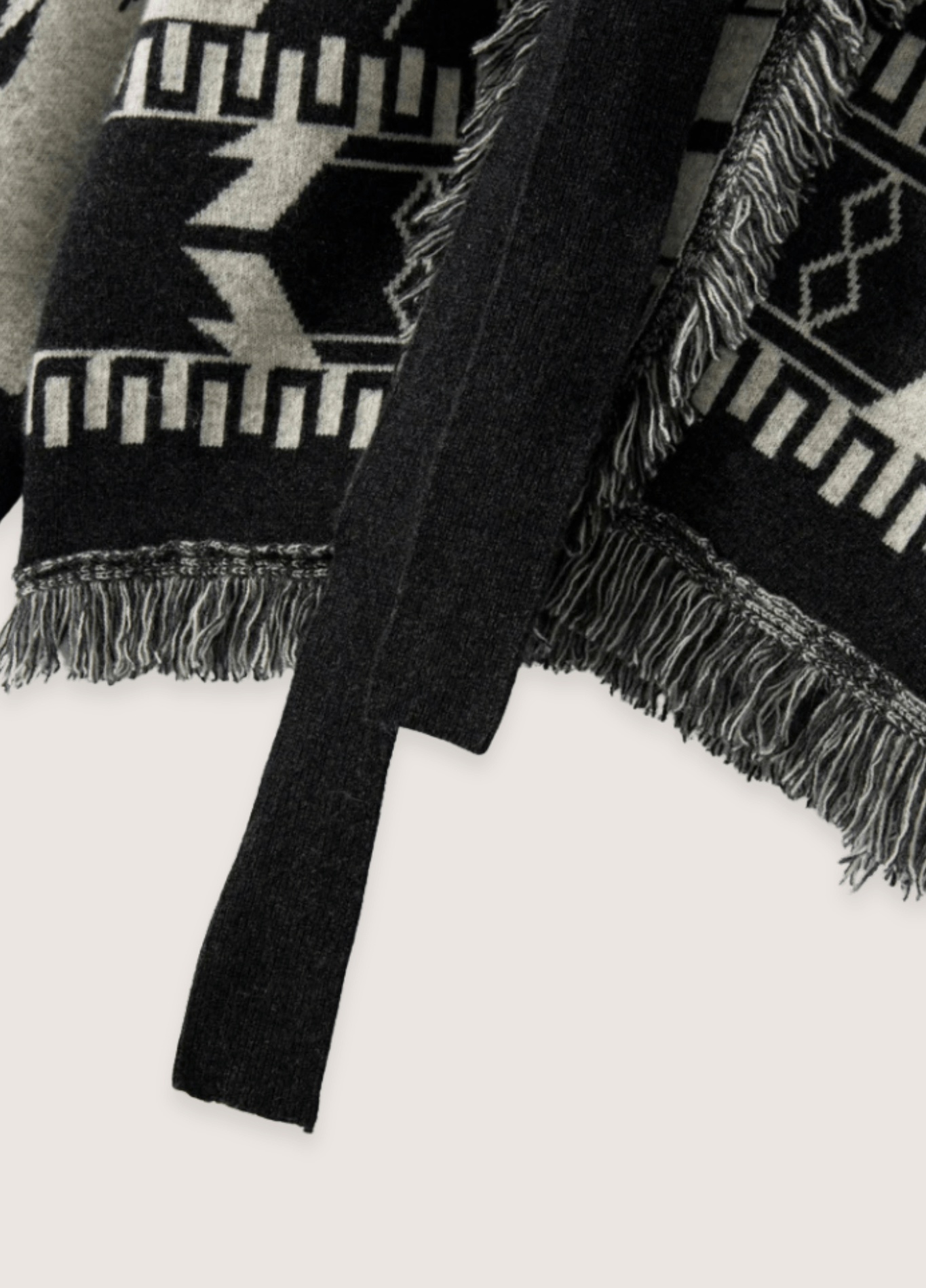 Gilet kimono femme en cachemire | Kuroyami