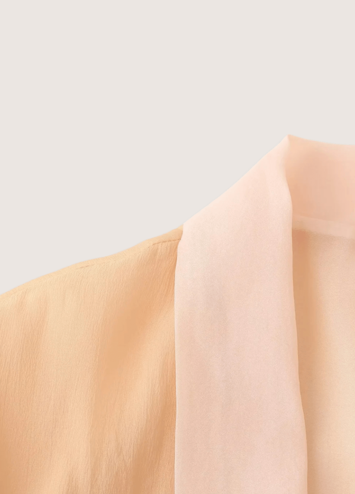 Gilet kimono femme beige | Yuki