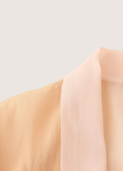 Gilet kimono femme beige | Yuki