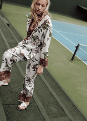 Ensemble kimono court et pantalon | Yoko