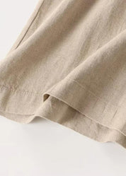 Ensemble kimono coton beige traditionnel - Zen chic-Kimikono
