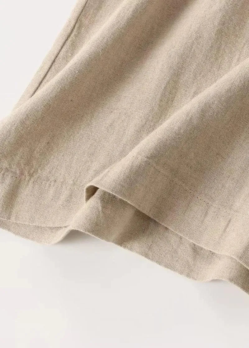 Ensemble kimono coton beige traditionnel - Zen chic-Kimikono