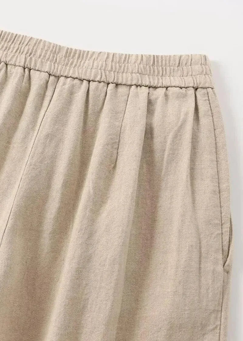 Ensemble kimono coton beige traditionnel - Zen chic-Kimikono