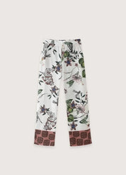 Ensemble kimono court et pantalon - Confort zen floral-Kimikono