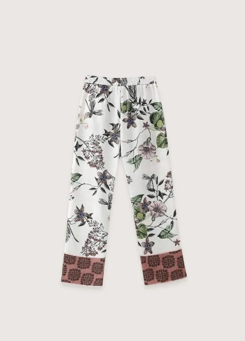 Ensemble pantalon kimono - Femme élégante fluide-Kimikono