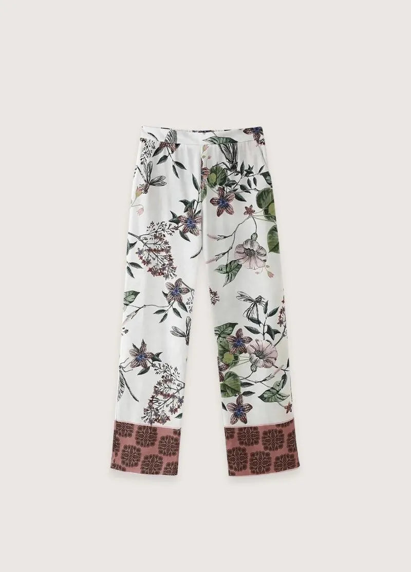 Ensemble pantalon kimono - Femme élégante fluide-Kimikono