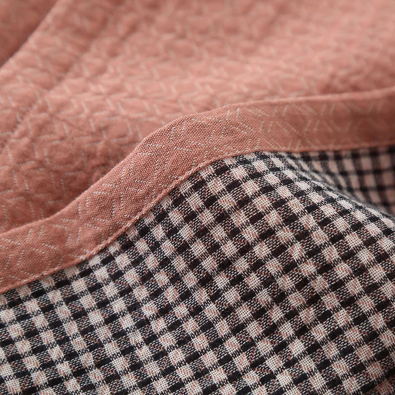 Ensemble pyjama kimono femme rose - Coton doux-Kimikono