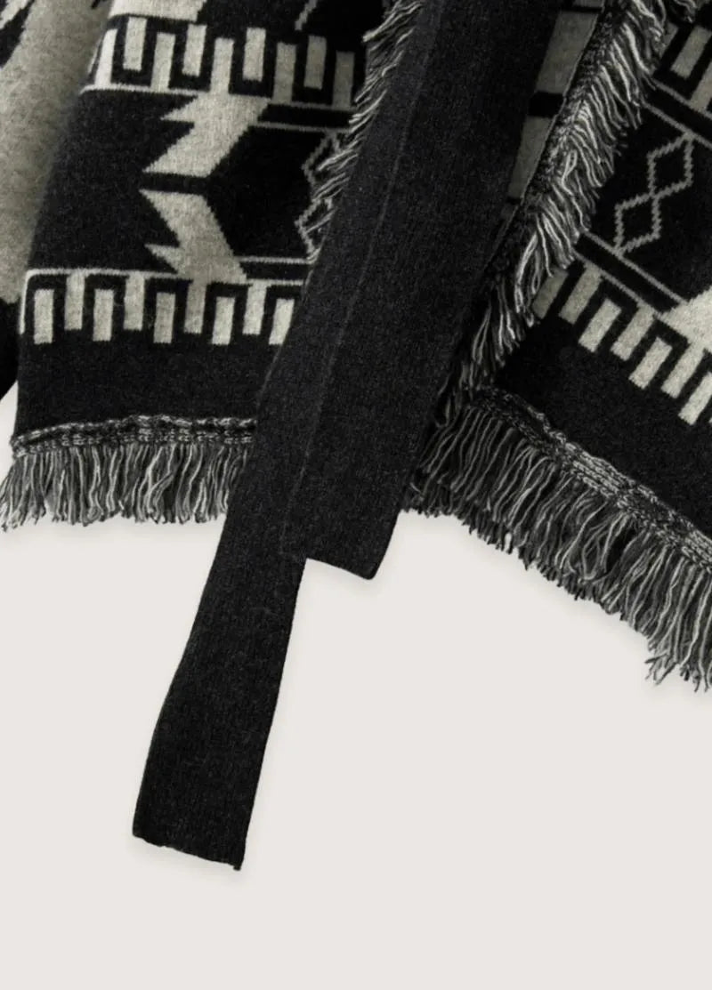 Gilet kimono femme en cachemire - Élégance japonaise-Kimikono