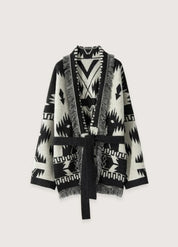 Gilet kimono femme en cachemire - Élégance japonaise-Kimikono