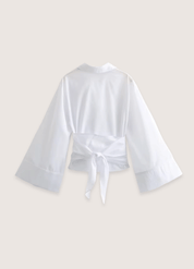 Kimono court blanc femme | Shiro