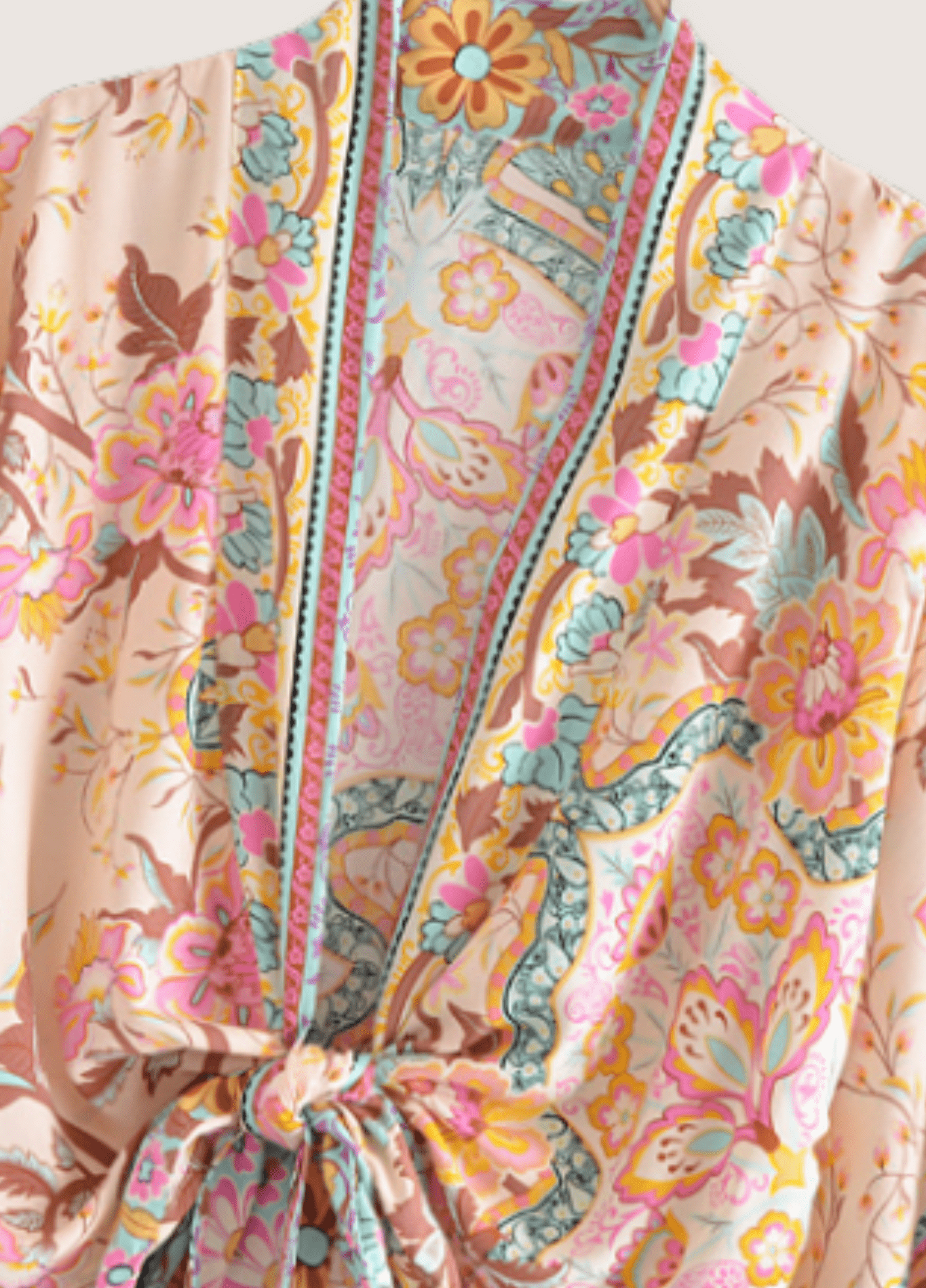 Haut kimono femme bohème court | Yuzu