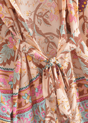 Kimono bohème court pour femme | Nanami