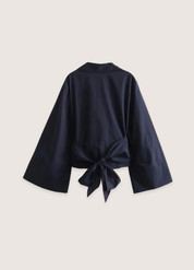 Kimono court noir femme | Kuro