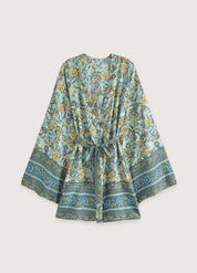 Kimono court plage femme été - Style & confort-Kimikono