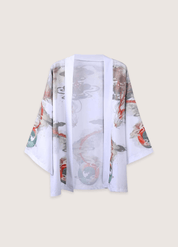 Kimono blanc homme dragon | Ryu