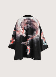 Kimono dragon japonais pour homme - Élégance nippone-Kimikono