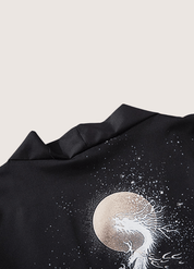 Kimono japonais homme lune | Tsuki