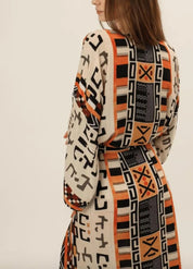 Kimono femme long ethnique - Style bohème & chic-Kimikono