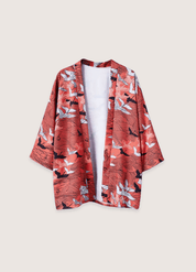 Kimono japonais traditionnel grues | Tsuru