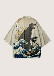 Kimono japonais homme godzilla | Kaiju