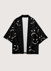 Kimono japonais noir homme - Style audacieux unique-Kimikono