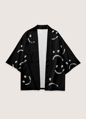 Kimono japonais noir homme | Egao