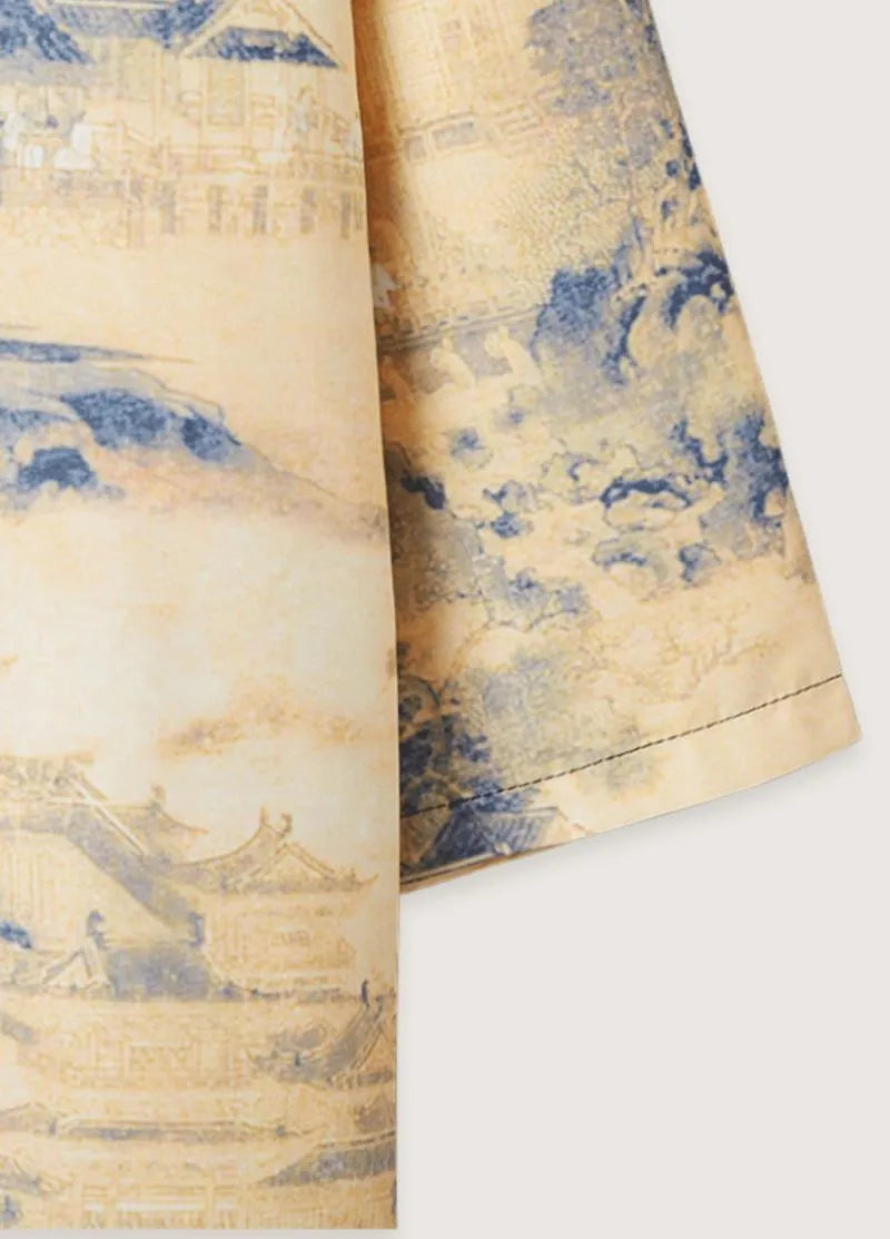 Kimono léger homme veste - Style japonais moderne-Kimikono