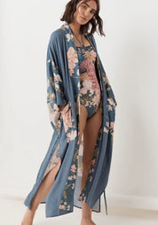 kimono plage femme