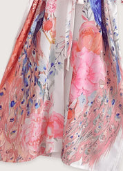 Kimono long blanc femme - Élégance traditionnelle-Kimikono