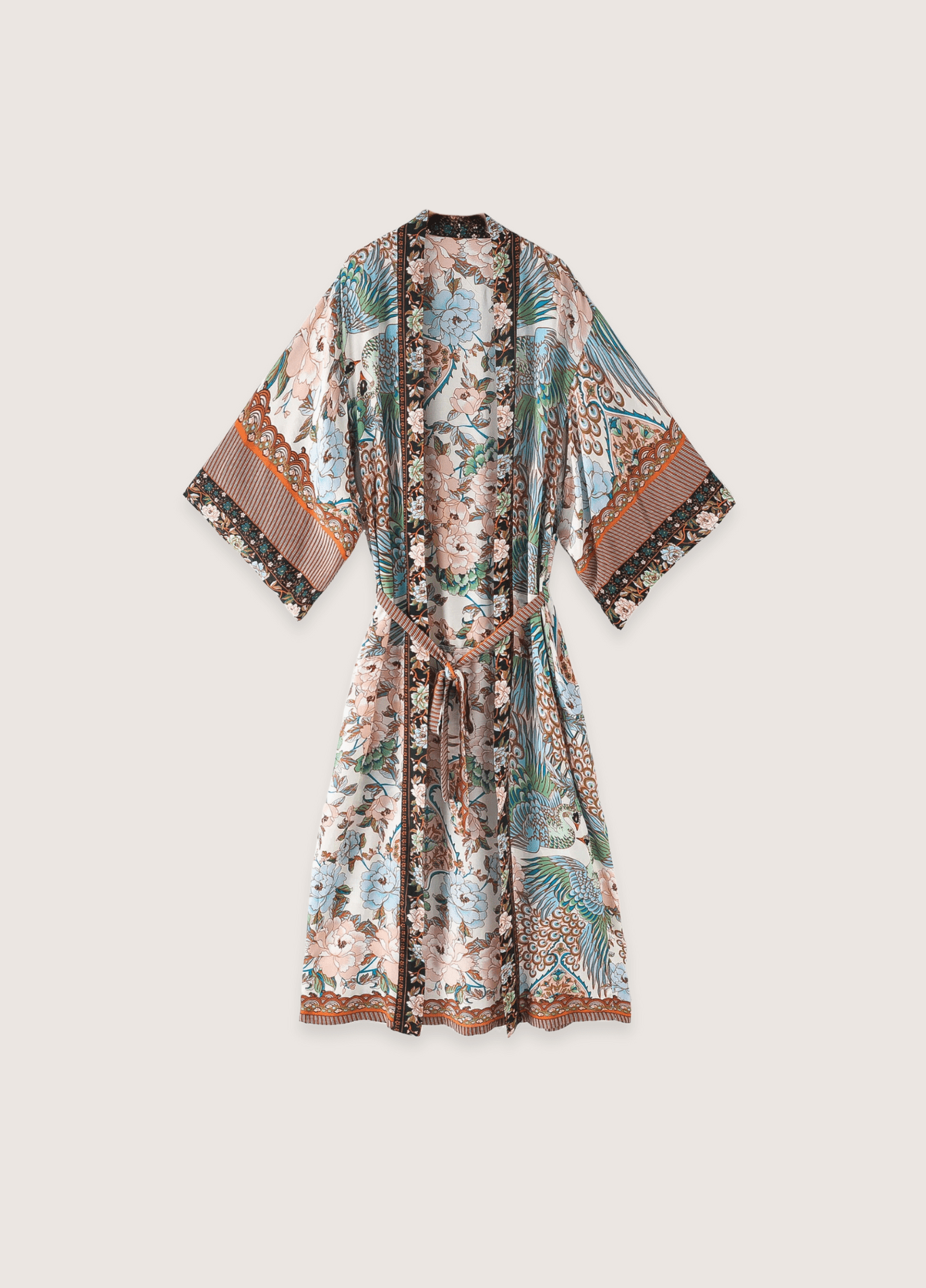 Kimono fluide long bohème | Nagare
