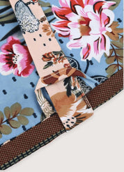 Kimono long bohème multicolore - Élégance moderne-Kimikono