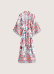 Kimono long femme été fleuri | Natsu
