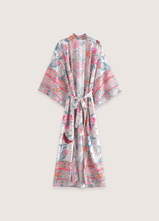 Kimono long femme été fleuri | Natsu