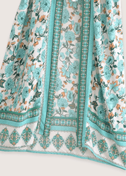 Kimono long été femme vert | Umi