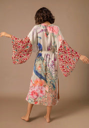 Kimono long blanc femme | Shiro
