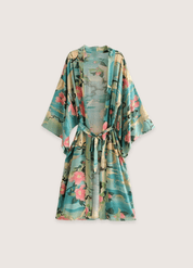 Kimono long coton tropical | Nangoku
