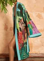 Kimono long été tropical | Janguru