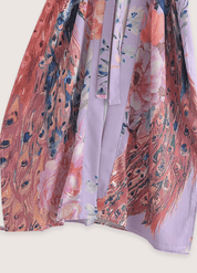 Kimono femme long soirée violet | Murasaki