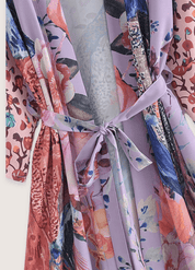 Kimono femme long soirée violet | Murasaki