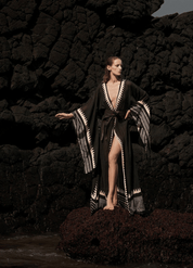 Kimono long noir | Kuro