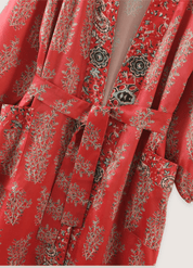 Kimono long rouge | Beni