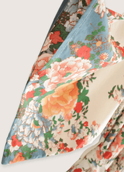 Kimono long femme bohème beige | Yume