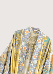 Kimono manche longue bohème - Élégance orientale-Kimikono