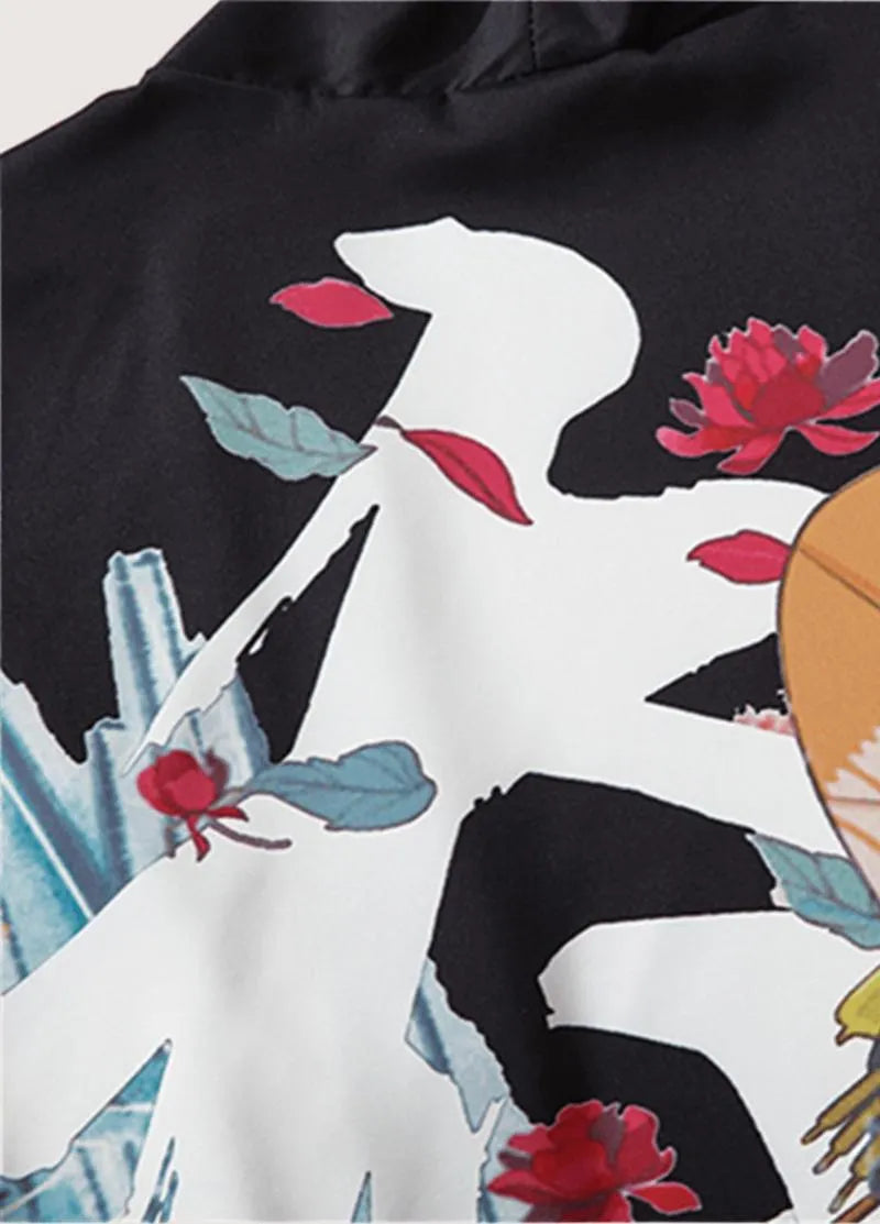 Kimono samourai homme - Noir authentique élégant-Kimikono