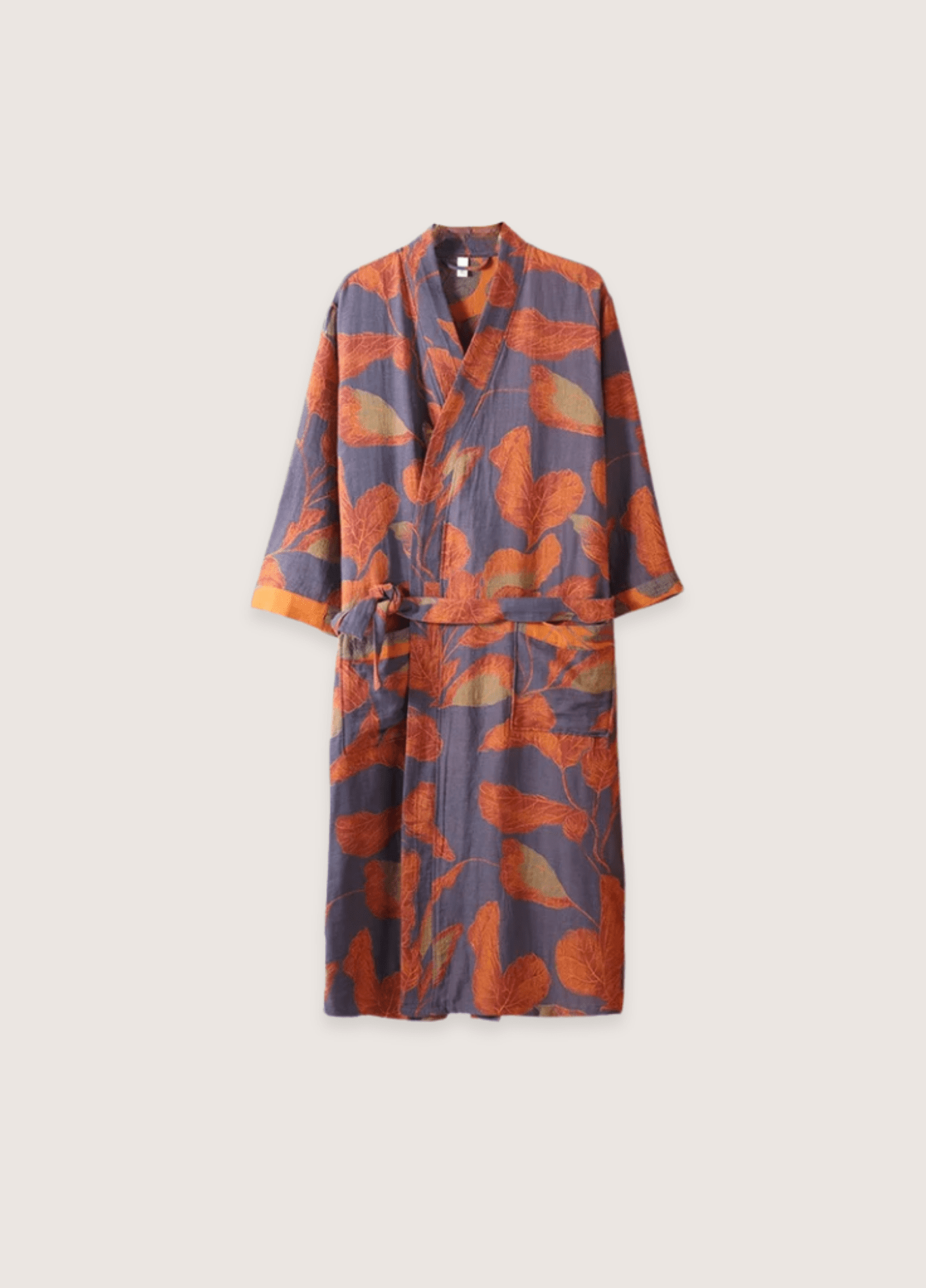 Peignoir kimono homme en coton | Kouyou